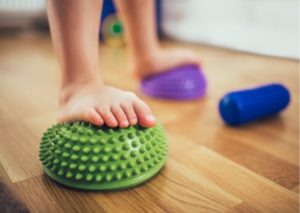 kindervoet op balans